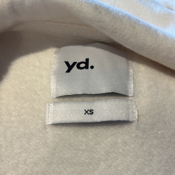 Yd. Cream hooded sloppy Joe vest - Picture 8 of 8